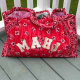 The Dirty Mahj Puffer Tote